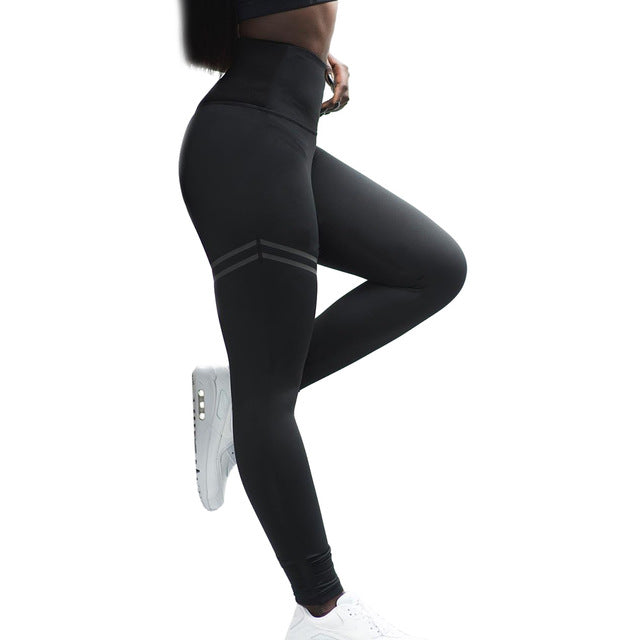 Women High Waist Anti-Cellulite Compression Slim Leggings for Tummy Control and Running SER88