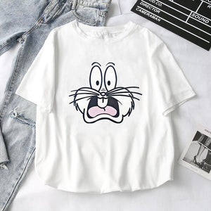 T-shirt Aesthetics Graphic Hillbilly Women Bee Kind Short Sleeve T Shirts Female Camisetas Verano Mujer Harajuku Oversized Top