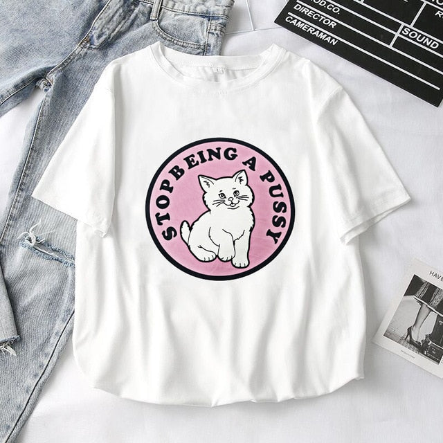 T-shirt Aesthetics Graphic Hillbilly Women Bee Kind Short Sleeve T Shirts Female Camisetas Verano Mujer Harajuku Oversized Top