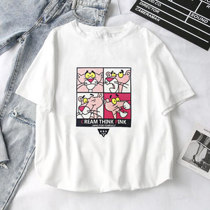 T-shirt Aesthetics Graphic Hillbilly Women Bee Kind Short Sleeve T Shirts Female Camisetas Verano Mujer Harajuku Oversized Top