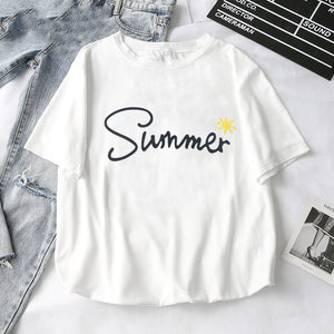 T-shirt Aesthetics Graphic Hillbilly Women Bee Kind Short Sleeve T Shirts Female Camisetas Verano Mujer Harajuku Oversized Top