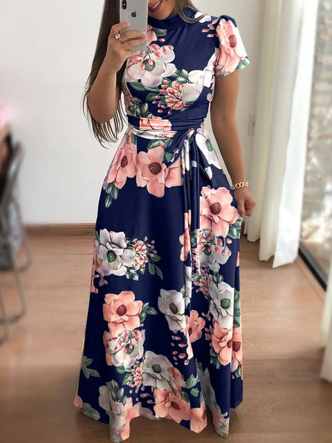 Drees Women Spring Dress Elegant Cheap Clothes China Summer Dresses 2019 New Infinity White Party Dress Slash Nack Ankle Length